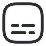 Subtitle SVG Icon